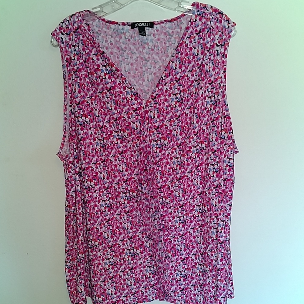 Sleeveless blouse